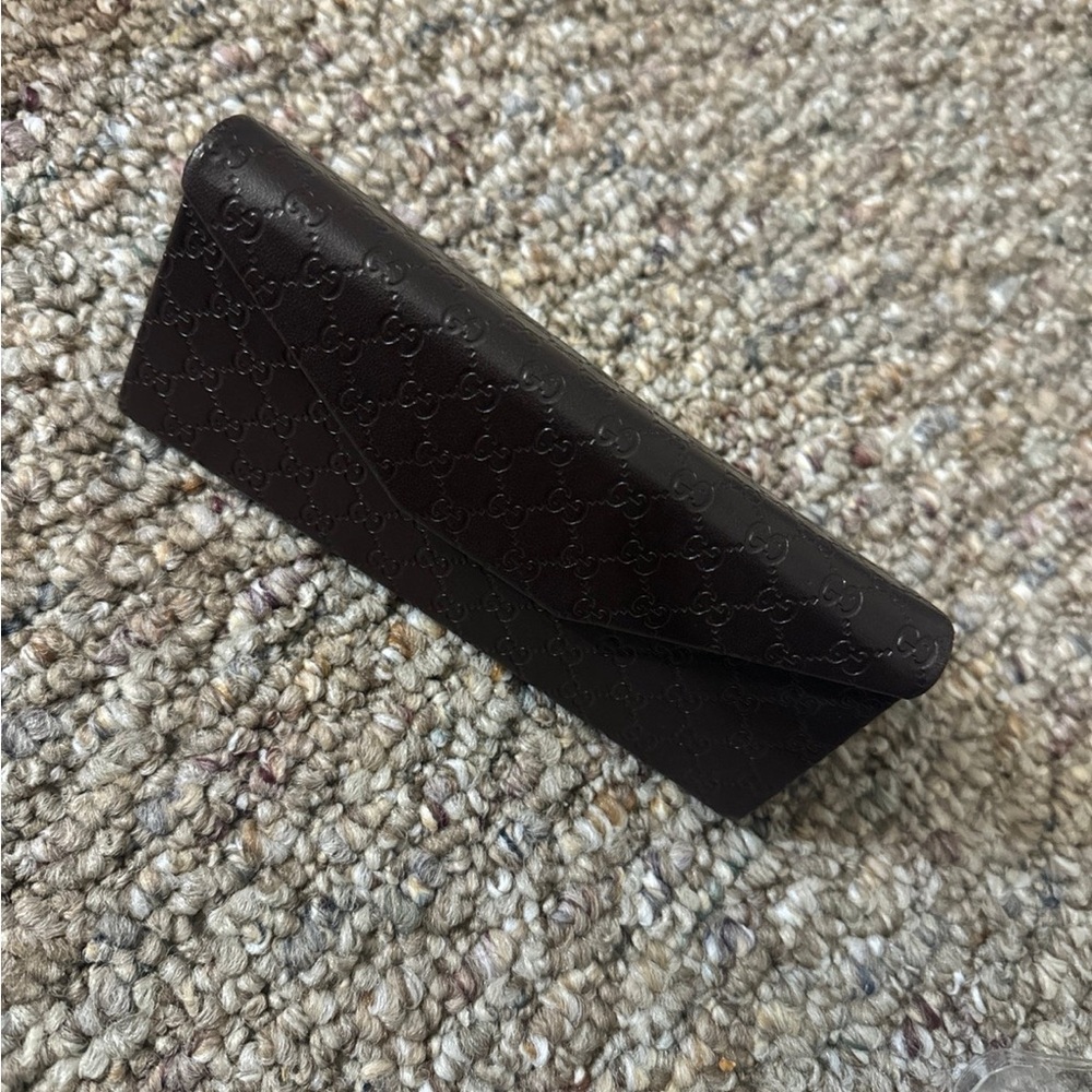 Gucci eye glass case only